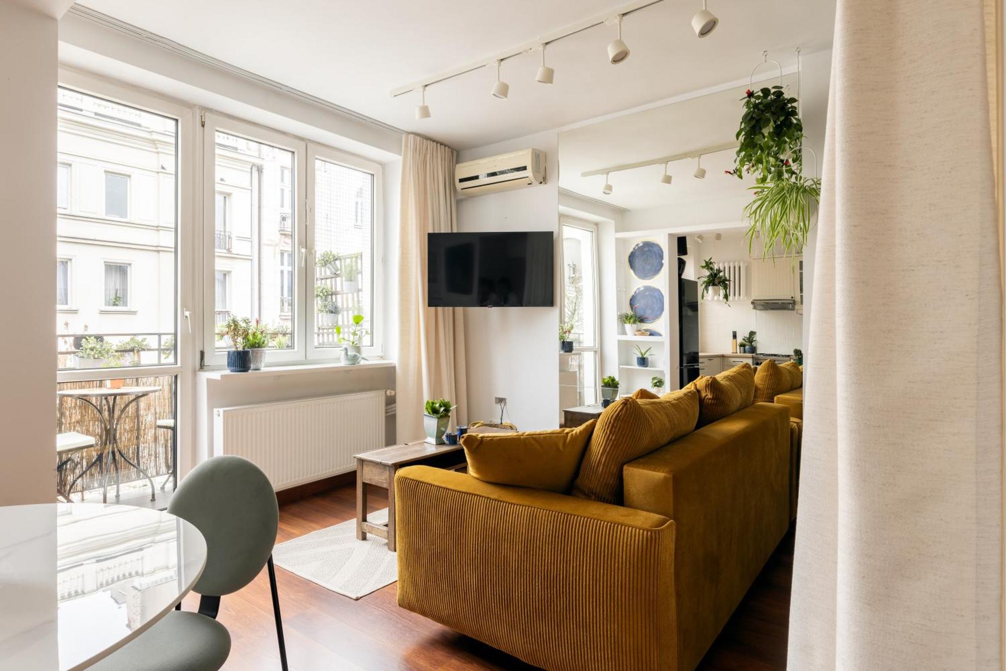 Relax Apartment Hoza / Poznanska Warszawa Exteriör bild