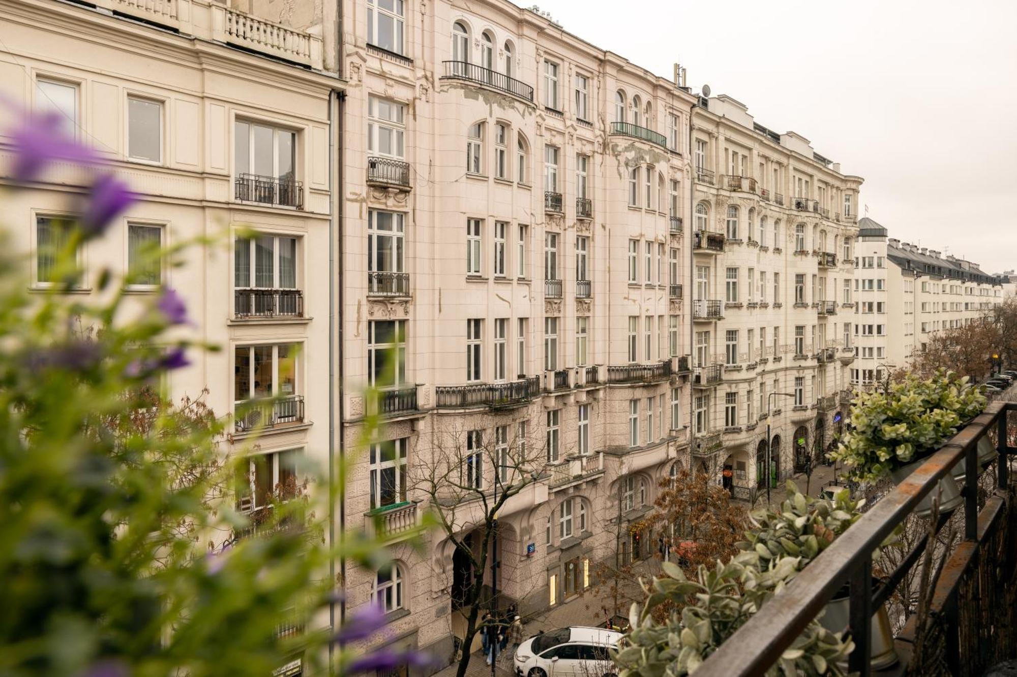 Relax Apartment Hoza / Poznanska Warszawa Exteriör bild
